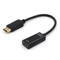 4K DisplayPort a HDMI Adattatore 4K DP Display Port a HDMI Femmina a Maschio Cavo Adattatore dp a hdmi