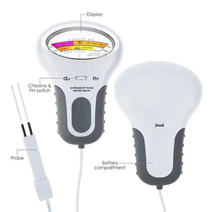 Analizzatore industriale di qualità dell'acqua <span class=keywords><strong>PH</strong></span> <span class=keywords><strong>cloro</strong></span> Cl2 <span class=keywords><strong>misuratore</strong></span> di livello OEM <span class=keywords><strong>misuratore</strong></span> di plastica monitoraggio Test piscina Spa - Product Image 4