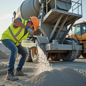Polycarboxylate Superplasticizer untuk Readymix beton admixkonstruksi kimia produsen laichou Guangsheng - Product Image 1