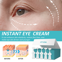 Crème liftante instantanée pour le visage OTVENAS à base d'acide hyaluronique et de peptides, raffermissante pour la peau, les yeux et le cou, soin de jour