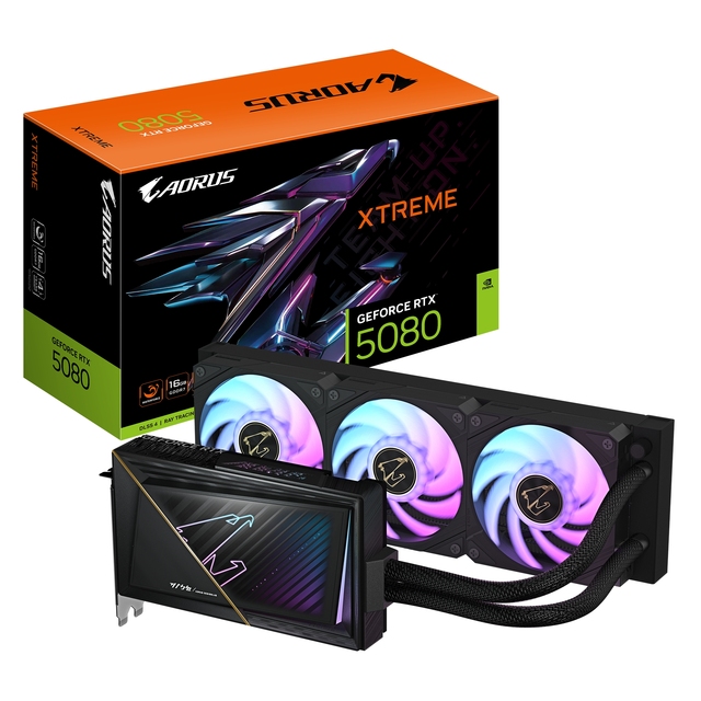 2025 New RTX 5080 XTREME WATERFORCE 16G PCI Express DP MXM Desktop Gaming Graphics Card for Gaming PC