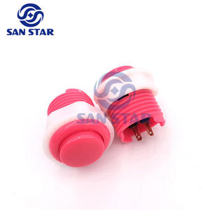 Vendita calda 24mm migliore vite a pulsante Arcace nel tipo 28mm pulsanti interruttore a pulsante rotondo parti Arcade - Product Image 3