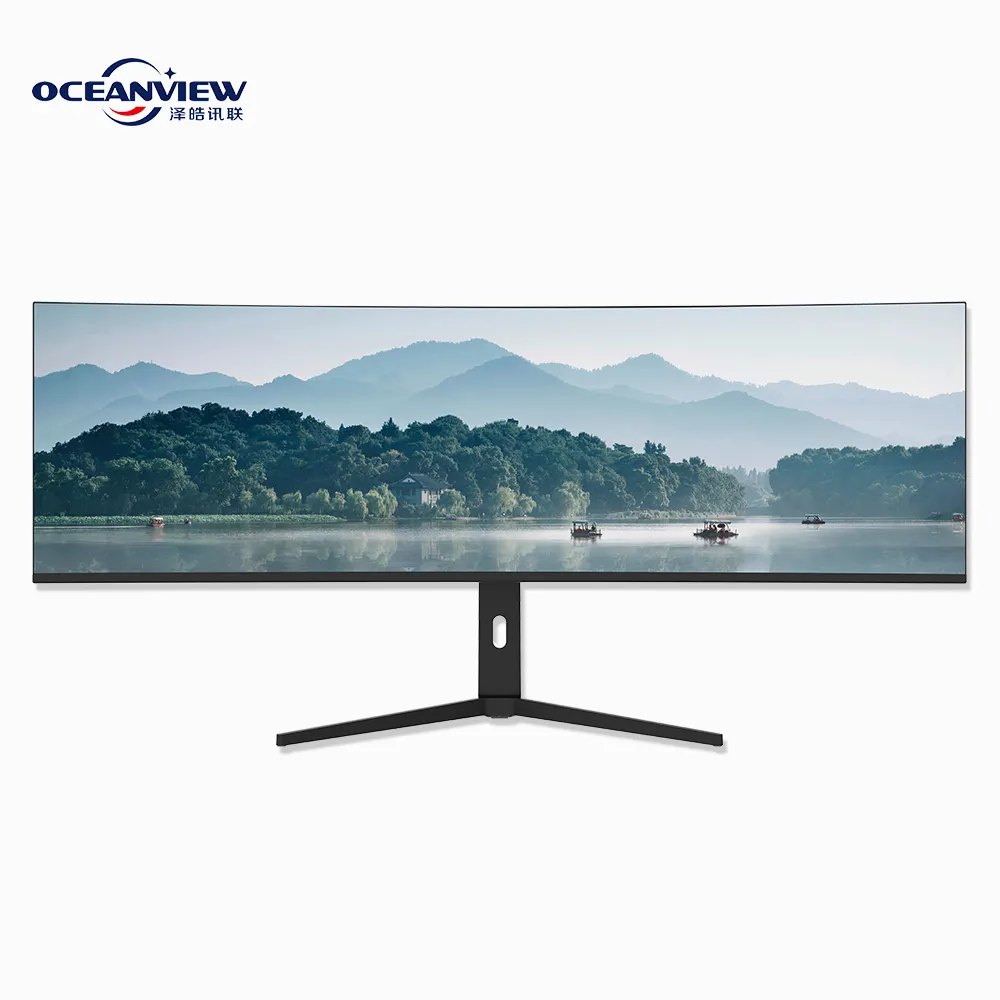 Monitor PC curvo da 49 pollici 5k 5120(RGB) LCD con monitor HDR pollici 5k per monitor pc business e gaming