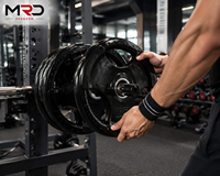 Discos de Pesas Personalizables de 3 Orificios para Uso en Casa y Gimnasio (compatibles con Mancuernas y Barras)