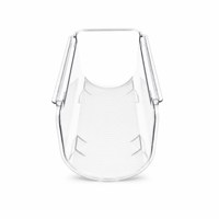 Porte-bouteilles empilable en PET transparent pour le rangement des bouteilles dans le réfrigérateur ou l'armoire