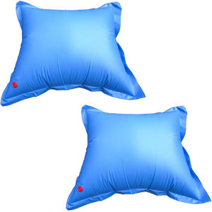 Coussin gonflable durable pour piscine, rectangulaire, bleu, épais, résistant aux déchirures, pour couverture d'hiver de piscine extérieure - Product Image 4