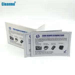 Cabezal de impresora CR80, tarjeta de limpieza presatumada, limpieza Atm