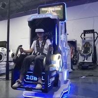 Simulateur de jeu VR 9D à rotation 360 degrés, machine dynamique, station de jeu VR, simulateur de réalité virtuelle, chaise VR 9D, centre de jeux