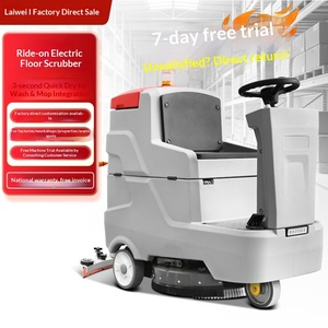 Supermarket Ride-on Scrubber Industrial Washing Truck <b>Floor</b> <b>Cleaning</b> Machine Tile <b>Cleaning</b> Machine Restaurant Hospital <b>Cleaning</b> - Product Image 1