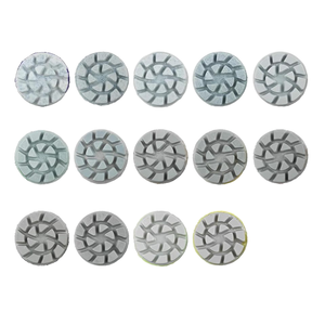 Bantalan Buffing berlian Mini 1 inci 25mm, bantalan Gerinda badan mobil kompatibel 10000mm Shank <span class=keywords><strong>Hook</strong></span> <span class=keywords><strong>Loop</strong></span> pemegang 14 buah Grit 50 #-<span class=keywords><strong>2</strong></span>.3 # - Product Image 4