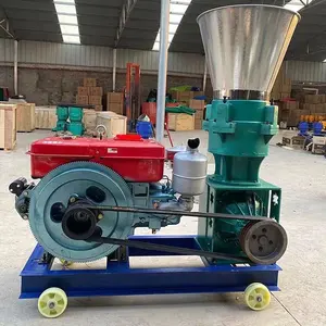 New Chinese Factory Diesel Engine Animal Feed Pellet Mill for Poultry Animal Feed with Reliable Motor for Farms