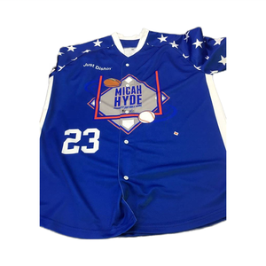 Custom Softbal & Baseball Jersey Hipster Hiphop Bedrukt Sport Shirt Korte Mouw Ademend Kenmerk - Product Image 4