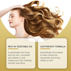 Q8 24K Pulidor Brillo Suero para el cabello Mejor fortalecimiento Brillo Aceite de argán Orgánico Nutritivo Cabello seco diario Etiqueta privada - Product Image 4