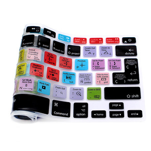 Atajos de teclado piel funcional funda de silicona española para macbook pro 13 pulgadas para <span class=keywords><strong>adobe</strong></span> after <span class=keywords><strong>effects</strong></span> - Product Image 4