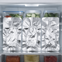 Sacs sous vide en aluminium de qualité supérieure pour l'emballage des aliments pour animaux de compagnie, haute barrière anti-odeurs, fourniture d'usine