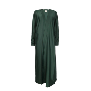 <strong>Abaya</strong> Us Uk Store <strong>Near</strong> <strong>Me</strong> Chador Robe Femme Luxury Silk Green Open Dubai <strong>Abaya</strong> - Product Image 1