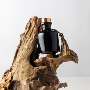 Juego de aceites difusores de caña de lujo, botella de vidrio decorativa de 150ml con palos, aromaterapia sin fuego para servicios de <span class=keywords><strong>Hotel</strong></span>, uso comercial - Product Image 2