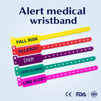 Bracelet d'alerte médical pour risque de chute, bracelet d'alerte pour patient hospitalier