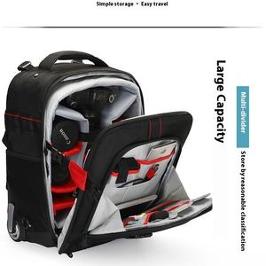 Рюкзак для камеры DSLR с ручкой и подкладкой, водонепроницаемая нейлоновая сумка для фотосъемки - Product Image 5