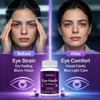 OEM Private Label Complément Oculaire Lutéine Zéaxanthine Extrait de Myrtille Gélules Soutien Vision Lumière Bleue Végétalien