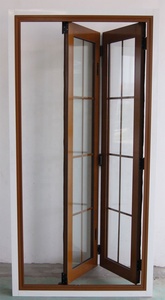 <span class=keywords><strong>Puerta</strong></span> de rejillas plegables aislantes de acordeón con vidrio decorativo y <span class=keywords><strong>cerradura</strong></span> - Product Image 5