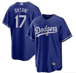 2025 yeni dikişli Los Angeles beyzbol forması OHTANI 17 erkekler için tüm Logo ile - Product Image 2