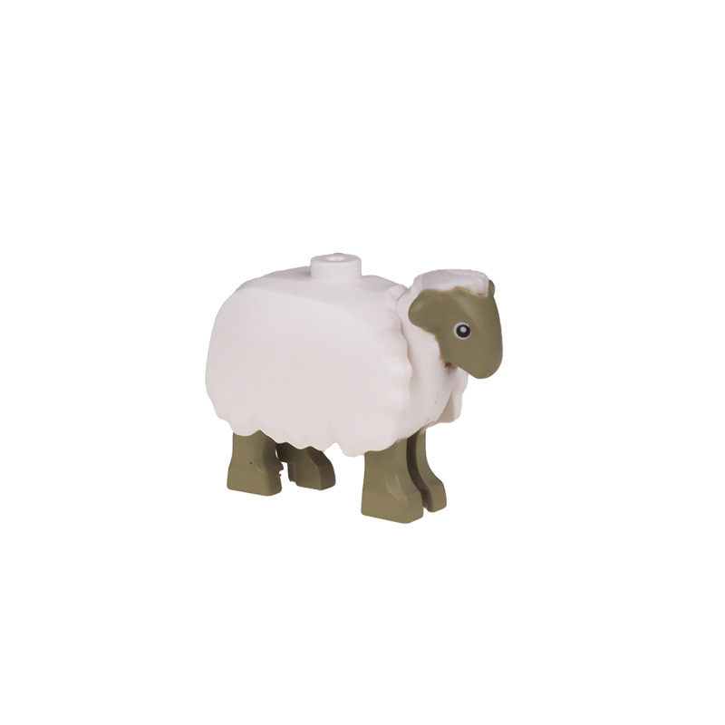 Mouton brun + laine