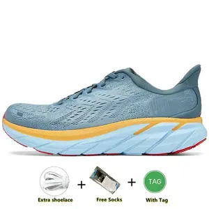 Zapatillas de Running de Diseño para Hombre y <span class=keywords><strong>Mujer</strong></span>, Clifton, <span class=keywords><strong>Bondi</strong></span> <span class=keywords><strong>8</strong></span>, 9, ONE, Challenger 7 para <span class=keywords><strong>Mujer</strong></span>, Color Antracita, para Senderismo - Product Image 3