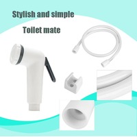 Pommeau de douche pressurisé ménager pour femmes coin cuvette de toilette pistolet de pulvérisation pour le nettoyage de la salle de bain pour les toilettes et les partenaires