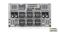 Serveur en rack AI haute performance 6U châssis de serveur en rack H100 basé sur le processeur évolutif Intel Xeon de 3e génération Nettrix X660 G45