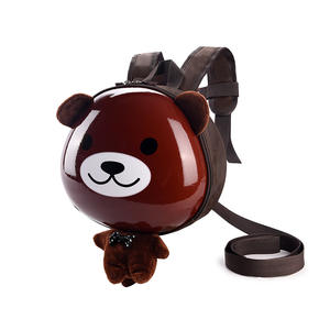 3D Giraffe Design Anti-Lost School Backpack for Boys Girls Cute Eggshell Toddler Preschool <b>Snack</b> <b>Bag</b> for Children Kids - Product Image 5