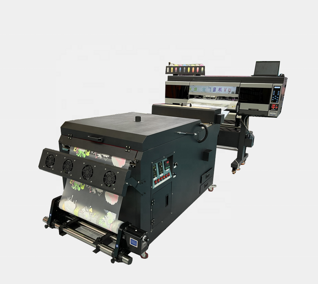 Factory Dtf Printer with Powder Shaking Machine 60cm 4 Head  I3200 Print Head Imprimante Dtf Impresora 60 cm t Shirt Dtf Printer