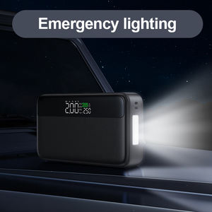 Arrancador <span class=keywords><strong>de</strong></span> Baterías Portátil con Compresor <span class=keywords><strong>de</strong></span> Aire, 10000mAh, 25mm, 30W, 2000A, Carga Rápida, Certificación CE, ROHS, FCC, para Camiones y Motocicletas, <span class=keywords><strong>de</strong></span> Fábrica OEM - Product Image 3