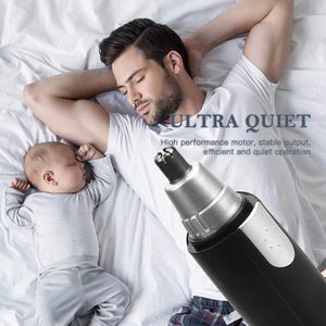 Tondeuse manuelle portable de haute qualité en acier inoxydable 304 pour poils du nez et des oreilles, lavable, garantie 1 an - Product Image 6