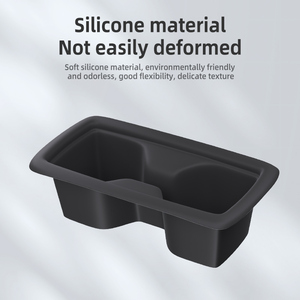 Almohadilla de Silicona para Portavasos de Reposabrazos para Toyota RAV4, Grado Alimenticio, Absorción de Impactos, Portavasos Trasero - Product Image 6