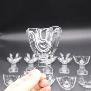 Portaimpronte Dentali Autoclavabili per Mascella Edentula, Supporto per Denti, Riparazione Protesi Completa, Strumenti per Dentisti - Product Image 2