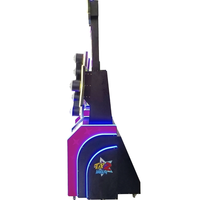 Machine de jeu d'arcade à monnayeur Threeplus pour 2 joueurs, en métal, avec interface en anglais