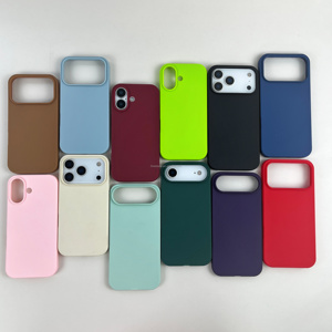 <span class=keywords><strong>Custodia</strong></span> Opaca Durevole da 1,6 mm Colore Puro <span class=keywords><strong>per</strong></span> iPhone 17 16 15 14 13 12 11, Cover Morbida di Lusso Anti-Shock <span class=keywords><strong>per</strong></span> <span class=keywords><strong>Cellulare</strong></span> - Product Image 4