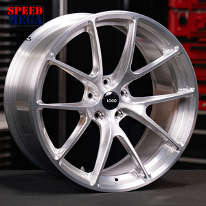 ล้อแม็กซ์ Speed Mega Brushed Silver 10 ก้าน ดีไซน์ Y Split น้ำหนักเบา แข็งแรง ทนทาน ขนาด 17 18 19 20 นิ้ว - Product Image 2