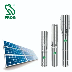 Dc deep well submersible Solar Pump Solar Powered Cheap agriculture irrigation vertical borehole 4 inch 2hp 2.2kw