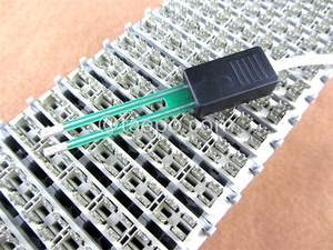 Cordon d'essai SM 4 pôles avec fiche de <span class=keywords><strong>test</strong></span> à pince crocodile pour bloc de déconnexion <span class=keywords><strong>MDF</strong></span> 71 - Product Image 5