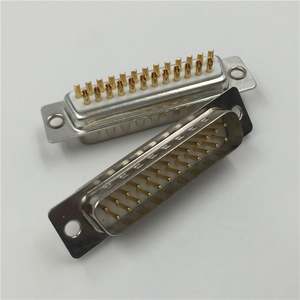 Conector Hembra D-SUB VGA de 15 Pines de Alta Densidad, Tipo Soldadura, Terminal de Latón, Clasificación IP68, Carcasa de Aleación de Zinc - Product Image 3