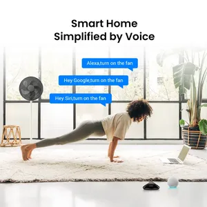 Control Remoto Universal Broadlink RM Max Wi-Fi IR RF para Automatización del Hogar Inteligente, para Aire Acondicionado, TV, Decodificador, Alexa, <span class=keywords><strong>Google</strong></span> Home - Product Image 5