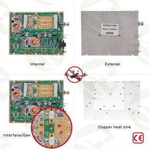 Amplificador de Potencia de RF SSPA de Cobre Rojo Basado en Nitruro de Grado Estratégico de 300-1200MHz y 100W - Product Image 2