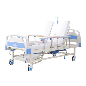 Lit d'hôpital STKY avec matériau métallique, garantie de 5 ans, conçu avec une toilette - Product Image 1