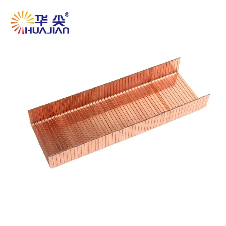 Производство Китая, картонные скобы серии 35 штапельных серий, индивидуальные цветные скобы для картонных коробок