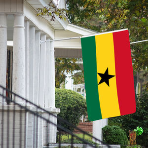 Bandera de <span class=keywords><strong>Ghana</strong></span> al por Mayor, Bandera Nacional Personalizada de Todos los Países, 3x5 Pies, para Exteriores, de Fibra de Poliéster, Entrega Rápida, Personalizable - Product Image 4