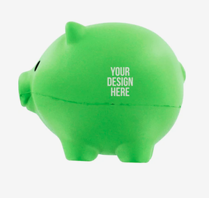Pelotas Antiestrés Personalizadas con Forma de Cerdo, Juguetes Promocionales para Ahorrar, con Logotipo Impreso, Regalo al por Mayor - Product Image 1