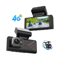 Grabadora de Conducción 4G GPS Directa de Fábrica, Dashcam 4K, Pantalla HD de 3.69 Pulgadas, Lente Dual, ADAS, BSD, LCA, Sensor G, Monitoreo en Tiempo Real