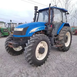 agricultural machinery used tractors Nw Holland TM140 140hp 4x4wd farm equipment wheel tractors Europe tractors